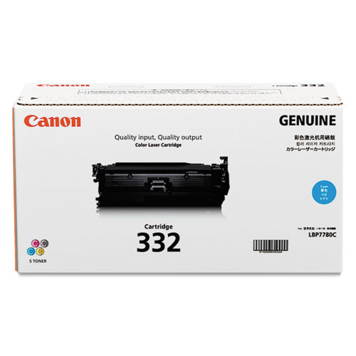 6262b012 (332) Toner, 6400 Page-yield, Cyan