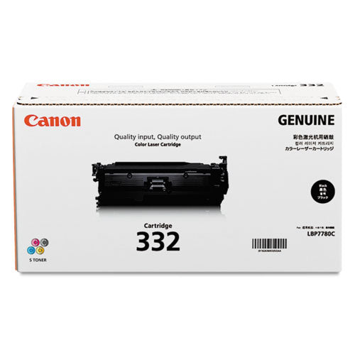 6264b012 (332ll) Toner, 12000 Page-yield, Black