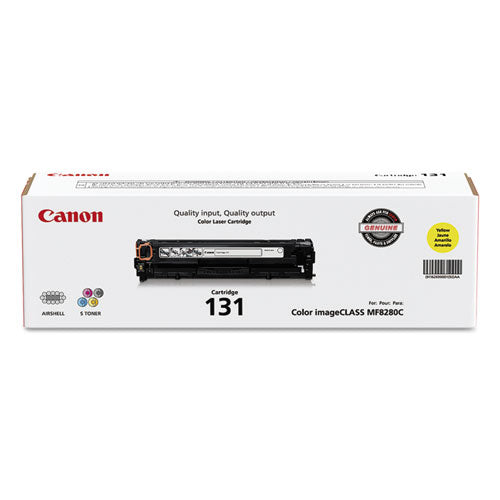 6269b001 (crg-131) Toner, 1500 Page-yield, Yellow