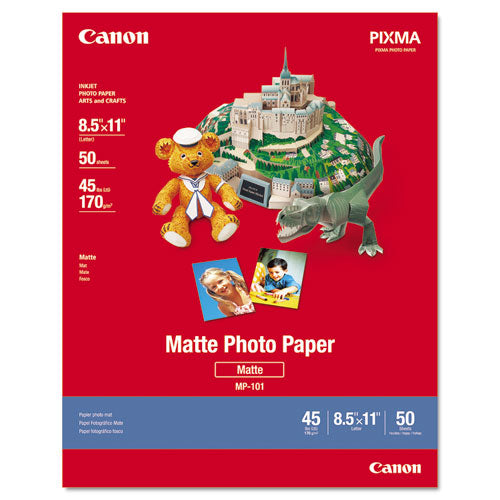 Photo Paper Plus, 8.5 Mil, 8.5 X 11, Matte White, 50-pack