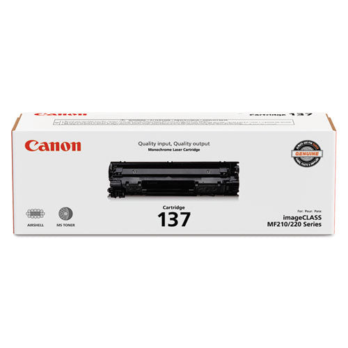 9435b001 (137) Toner, 2400 Page-yield, Black