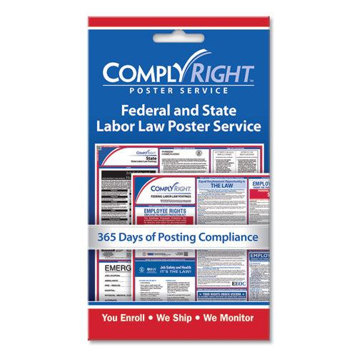 Labor Law Poster Service, "state Labor Law", 4w X 7h