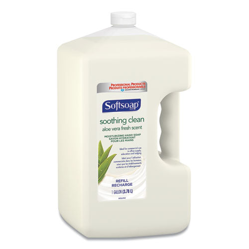 Liquid Hand Soap Refill With Aloe, 1 Gal Refill Bottle, 4-carton