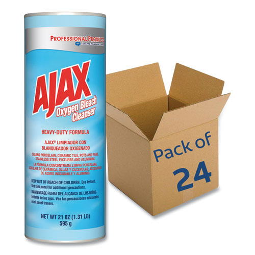 Oxygen Bleach Powder Cleanser, 21oz Can, 24-carton
