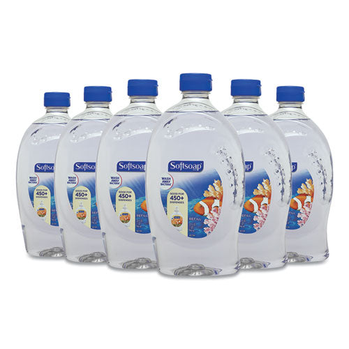 Liquid Hand Soap Refill, Fresh, 32 Oz Bottle, 6-carton