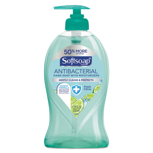 Antibacterial Hand Soap, Fresh Citrus, 11 1-4 Oz Pump Bottle
