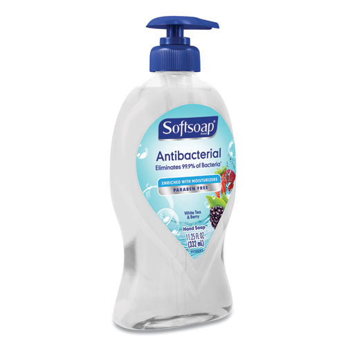 Antibacterial Hand Soap, White Tea And Berry Fusion, 11.25 Oz Pump Bottle