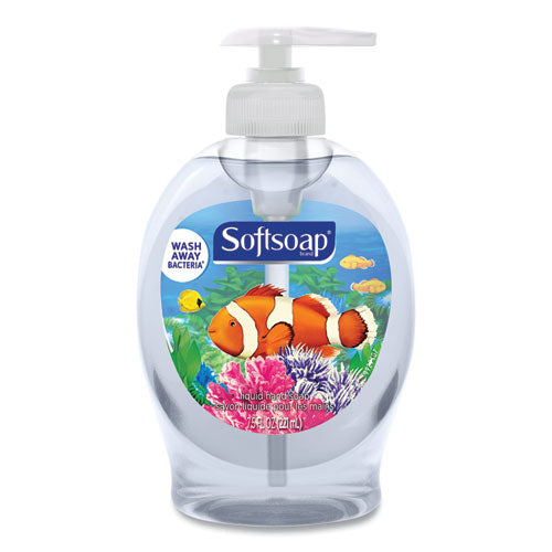 Liquid Hand Soap Pumps, Fresh, 7.5 Oz Bottle, 6-carton