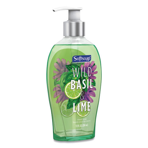 Premium Liquid Hand Soap, Basil And Lime, 13 Oz