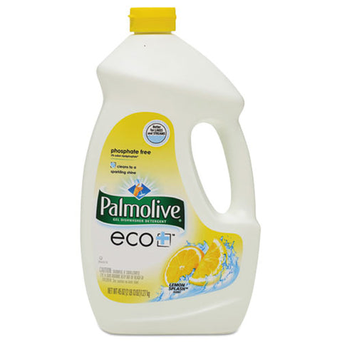 Automatic Dishwasher Gel, Lemon, 45 Oz Bottle, 9-carton