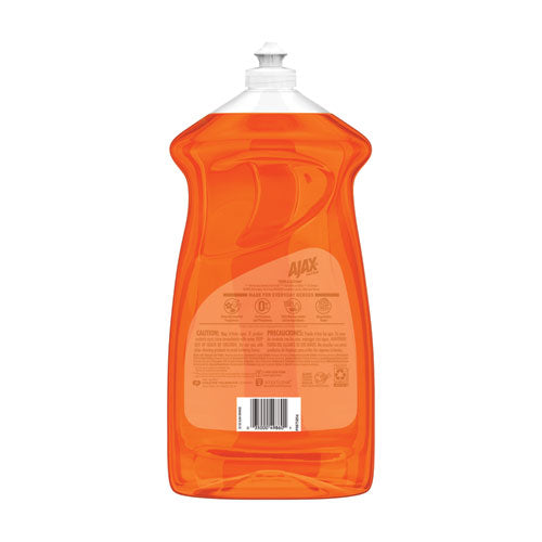 Dish Detergent, Liquid, Antibacterial, Orange, 52 Oz, Bottle, 6-carton