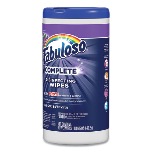 Multi Purpose Wipes, Lavender, 7 X 7, 90-canister
