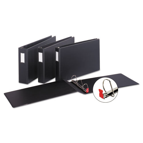 Premier Easy Open 11 X 17 Locking Slant-d Ring Binder, 3 Rings, 1.5" Capacity, 11 X 17, Black