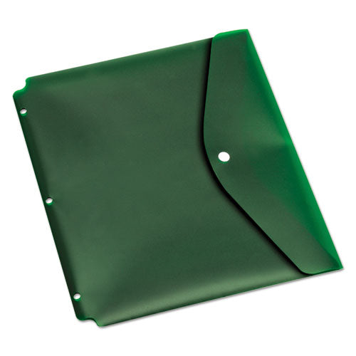 Dual Pocket Snap Envelope, 11 X 8 1-2, Assorted Colors, 5-pack