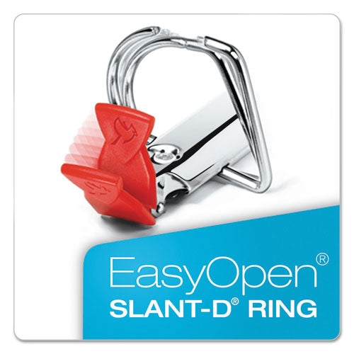 Freestand Easy Open Locking Slant-d Ring Binder, 3 Rings, 1.5" Capacity, 11 X 8.5, White