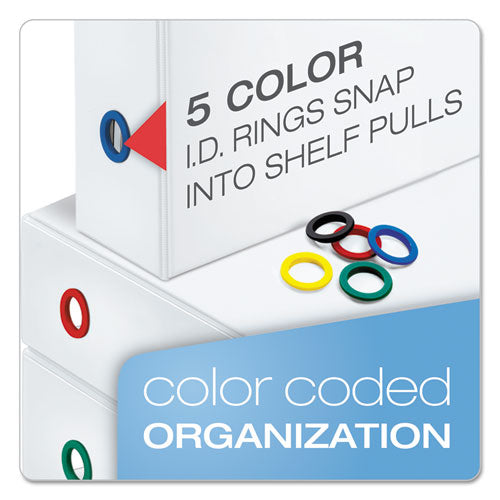 Freestand Easy Open Locking Slant-d Ring Binder, 3 Rings, 1.5" Capacity, 11 X 8.5, White