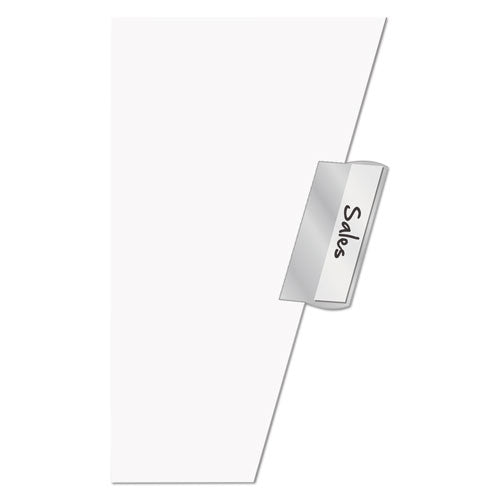 Paper Insertable Dividers, 8-tab, 11 X 17, White, 1 Set