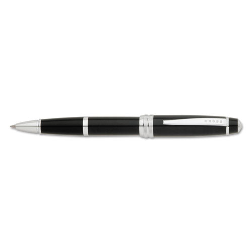 Bailey Stick Roller Ball Pen, Medium 0.5mm, Black Ink, Red Barrel