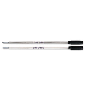 Refill For Cross Ballpoint Pens, Medium Point, Black Ink, 2-pack