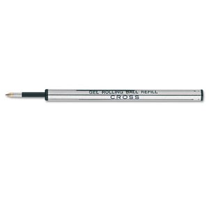 Refill For Cross Selectip Gel Roller Ball Pens, Medium Point, Black Ink