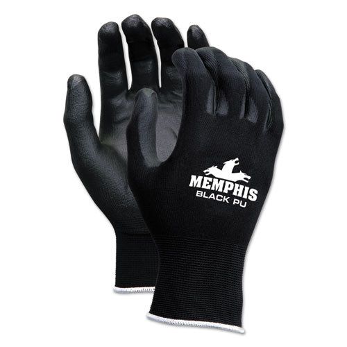 Economy Foam Nitrile Gloves, X-large, Gray-black, 12 Pairs