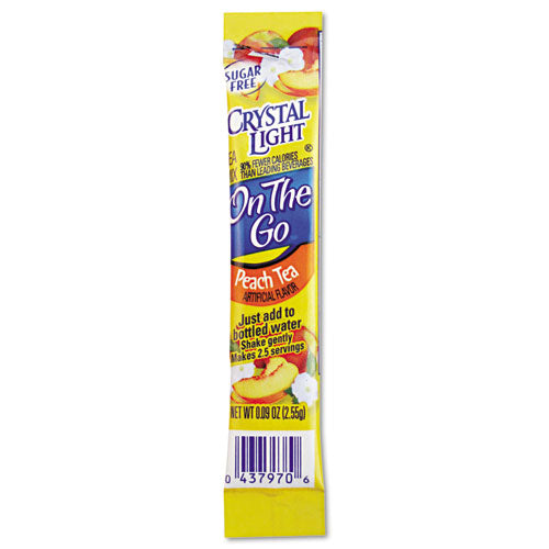 Flavored Drink Mix, Peach Tea, 30 .09oz Packets-box
