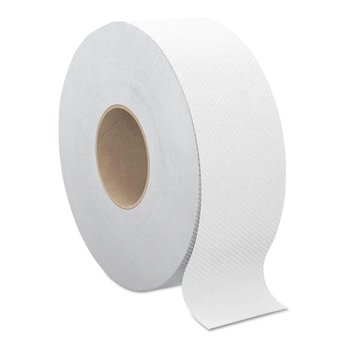 Select Jumbo Bath Tissue, Septic Safe, 2-ply, White, 3.3" X 500 Ft, 12 Rolls-carton