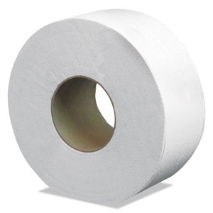 Select Jumbo Bath Tissue, Septic Safe, 2-ply, White, 3.3" X 500 Ft, 12 Rolls-carton