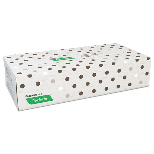 Perform Facial Tissue, 2-ply, Beige, 100 Sheets-box, 30 Boxes-carton