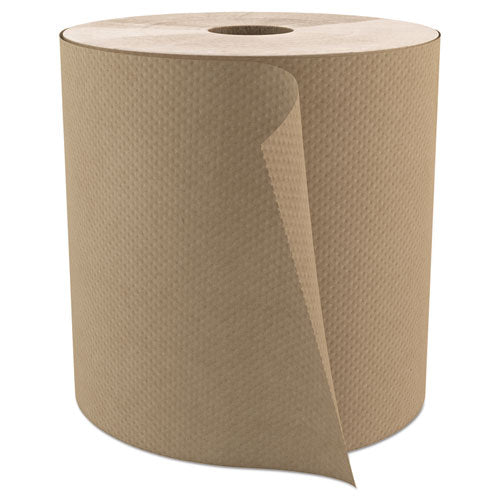 Select Roll Paper Towels, 1-ply, 7.875" X 800 Ft, White, 6-carton