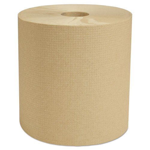 Select Hardwound Roll Towels, Natural, 7 7-8" X 800 Ft, 6-carton