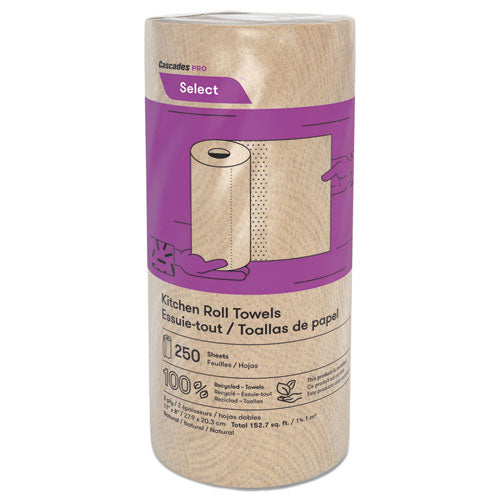 Select Kitchen Roll Towels, 2-ply, 8 X 11, 85-roll, 30-carton