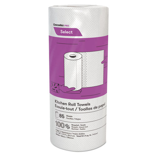 Select Kitchen Roll Towels, 2-ply, 8 X 11, 85-roll, 30-carton