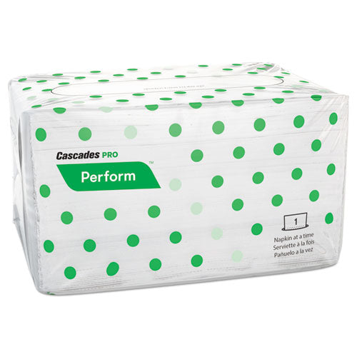 Perform Interfold Napkins, 1-ply, 6 1-2 X 4 1-4, White, 376-pk, 6016-carton
