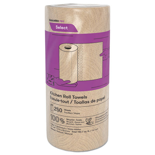 Select Kitchen Roll Towels, 2-ply, 11 X 8, White, 450-roll, 12-carton