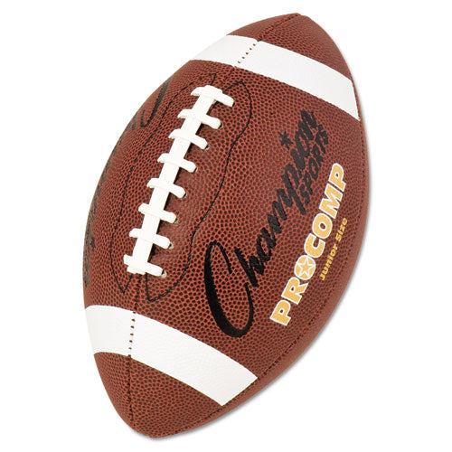 Pro Composite Football, Official Size, 22", Brown