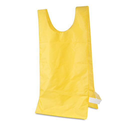 Heavyweight Pinnies, Nylon, One Size, Gold, 12-box