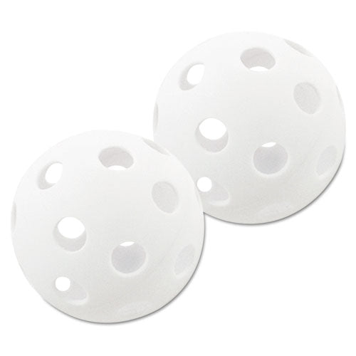 Plastic Baseballs, 9", White, 12-set