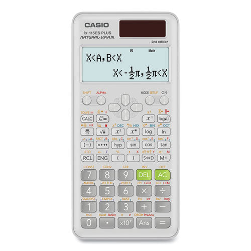 Fx-115espls2-s 2nd Edition Scientific Calculator, 12-digit Natural Textbook Display