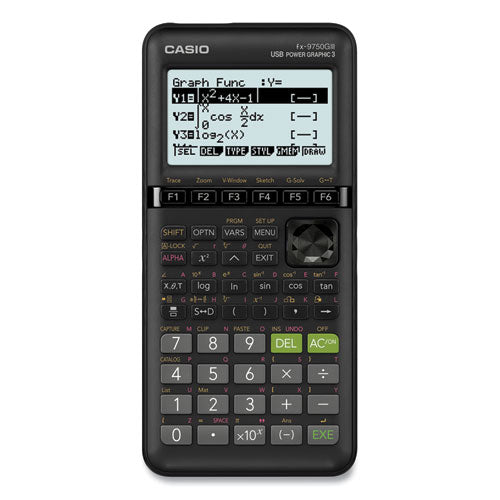 Fx-9750giii 3rd Edition Graphing Calculator, 21-digit Lcd