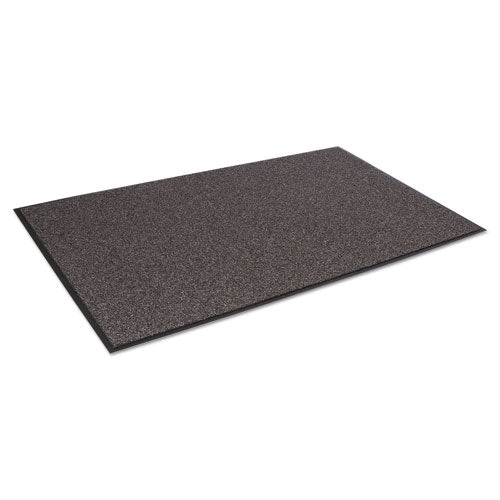 Cross-over Indoor-outdoor Wiper-scraper Mat, Olefin-poly, 24 X 36, Brown