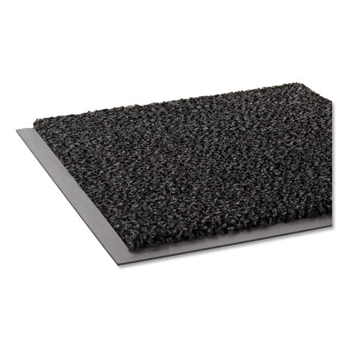 Dust-star Microfiber Wiper Mat, 36 X 60, Charcoal