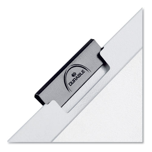 Duraclip Report Cover, 8 9-10 X 11 1-5, Clear, 5-pack