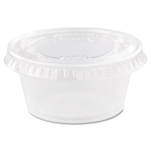Conex Complements Portion-medicine Cups, 2oz, Clear, 125-bag, 20 Bags-carton