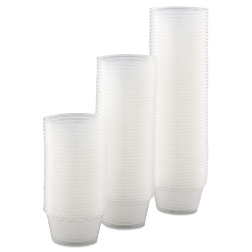 Conex Complements Portion-medicine Cups, 2oz, Clear, 125-bag, 20 Bags-carton