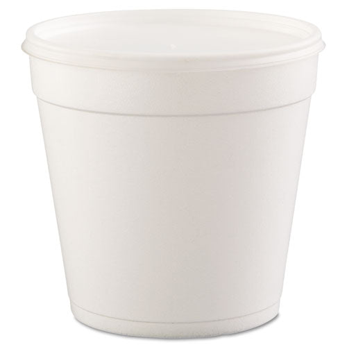 Foam Containers, 32oz, White, 25-bag, 20 Bags-carton