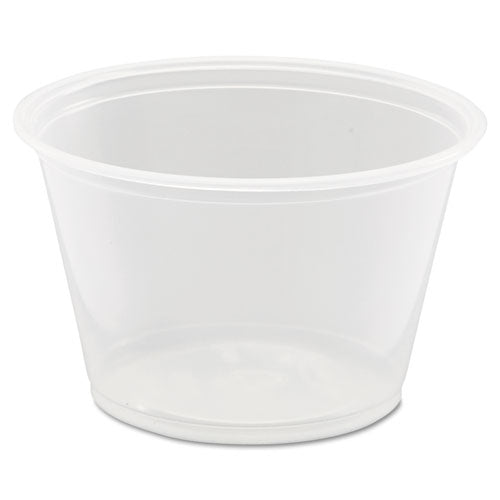 Conex Complements Portion-medicine Cups, 4oz, Clear, 125-bag, 20 Bags-carton