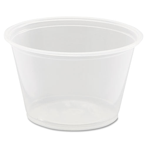 Conex Complements Portion-medicine Cups, 4oz, Clear, 125-bag, 20 Bags-carton