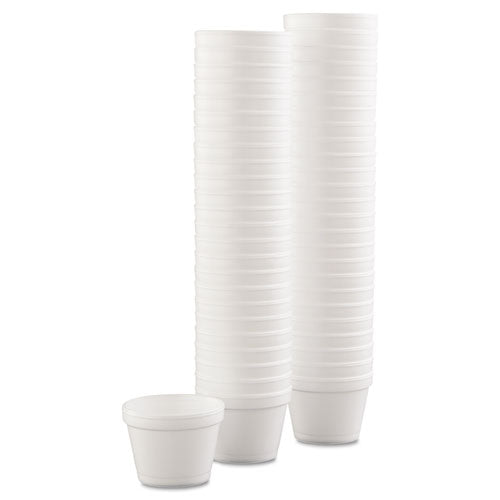 Bowl Containers, Foam, 4oz, White, 1000-carton