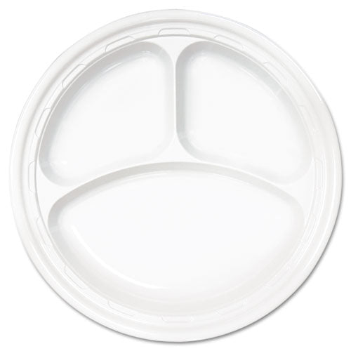 Plastic Bowls, 5-6 Ounces, White, Round, 125-pack
